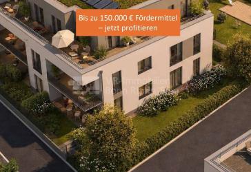 Stilvolle Erdgeschosswonhnung mit Loggia und Garten