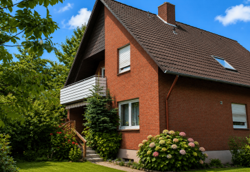 Zweifamilienhaus mit Charakter – Solide Klinkerbauweise und viel Platz