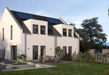 Moderne Doppelhaushälfte in Bühl - Ihr individuelles KfW 40+ Effizienzhaus mit flexiblen Ausbauoptionen