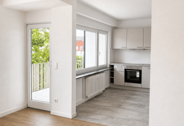 Ideal für 4er-WG - Erstbezug: Moderne 4-Zimmer-Wohnung mit Balkon & Festungsblick