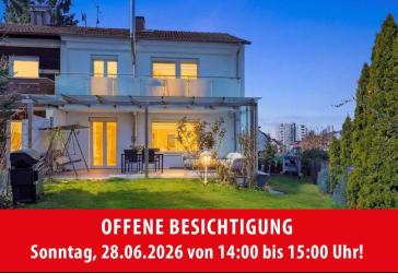 Familienglück! Doppelhaushälfte in Böblingen