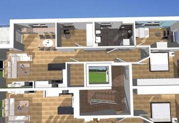 88m² Mietwohnung im Obergschoss