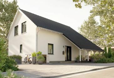 Massivhaus mit Wintergarten