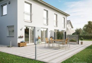 Baugenehmigung vorhanden! Neubau-Doppelhaushälfte in ruhiger Lage in Oberasbach-Petershöhe