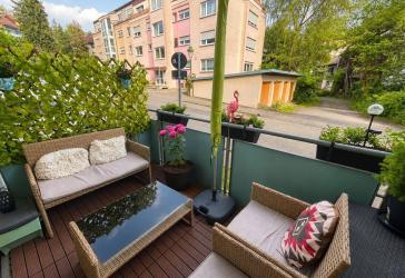 Baden-Baden: Attraktive 3-Zimmer-Wohnung im Hochparterre - Kapitalanlage mit gepflegtem Wohnambiente