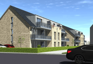 Neubau / Erstbezug - Attraktive und barrierearme Wohnung mit Balkon
