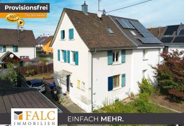 Provisionsfrei! Ihr Familienzuhause in Haltingen - DHH mit 5 Zimmern und eigenem Garten