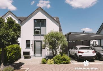 BERK Immobilien - Moderne Doppelhaushälfte mit hochwertiger Ausstattung in ruhiger Bestlage von Haibach-Grünmorsbach