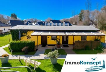 Bungalow auf Usedom - 2 Wohneinheiten, ca. 75m² Wfl, 496 m² Grundstück & 2 Terrassen in Trassenheide