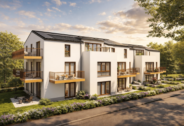 Neubau! Helle 3-Zi.-Dachgeschosswohnung in Ebersberg