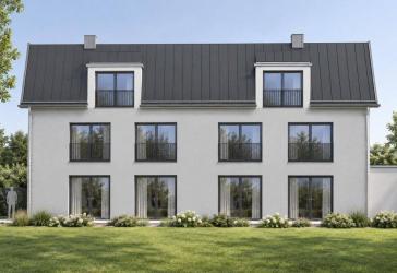 projektierte Neubau DHH in Pullach
