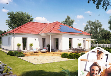 Winkelbungalow mit 123 qm Wlf. ++ schlüsselfertige und massive Bauweise zum Spitzenpreis++