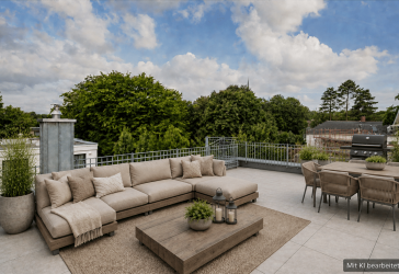 Penthouse über den Dächern von Blankeneses - zwei Dachterrassen in exklusiver Zentrumslage