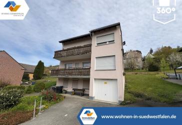 VR IMMO: Freistehendes Zweifamilienhaus in ruhiger Lage von Werdohl-Kleinhammer.