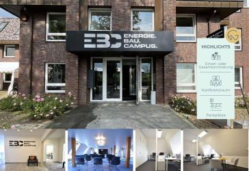 Work. Connect. Grow. Drei Büroflächen im EBC zu vermieten!