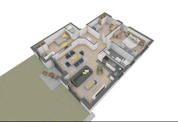 Attraktive 4,5 Zimmer-Wohnung im EG mit eigenem Garten