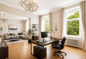 Bezugsfrei: 5-Zimmer-Wohnung mit Balkon und Sauna neben KaDeWe