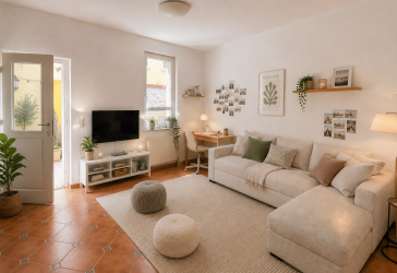 Geräumige 5-Zimmer-Wohnung mit Terrasse und großer Wohnküche