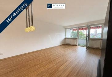 Einziehen & Wohlfühlen: Frisch renovierte 3-Zimmer-Wohnung mit Balkon & Einbauküche