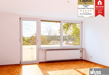 Attraktive 3-Zimmer-Wohnung mit Ostbalkon und Stellplatz