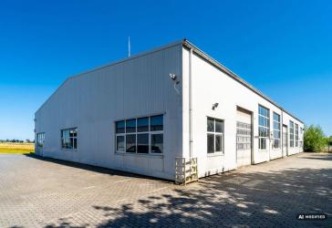 Kalthalle mieten Sendenhorst || 1.075 m² mit Büro & Magazin || 2 Sektionaltore || ab sofort