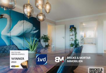 Modernisierte 5-Zimmer-Wohnung mit Grundstück und zwei Garagen