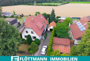 Charmante Doppelhaushälfte in idyllischer Feldrandlage von Hövelhof-Hövelriege!