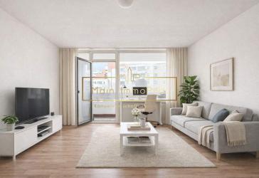 Geräumiges Apartment mit Sonnenbalkon & Skyline-Blick im beliebten Sachsenhausen