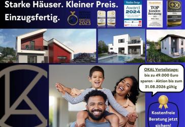 Starke Häuser zum Bestpreis - Willkommen bei OKAL!