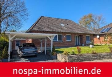 Gepflegter Bungalow mit Carport auf einem gepflegten Grundstück in Rabel