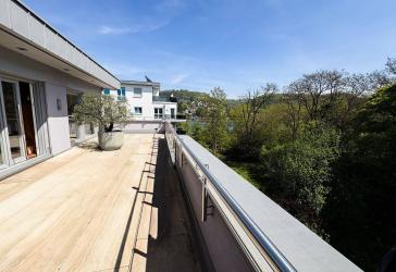 High-End-Penthouse mit Rheinpanorama und unverbaubarem Blick ins Naturschutzgebiet und Ahrmündung!