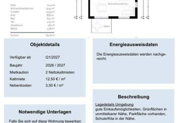 Vorschaubild Wohnung