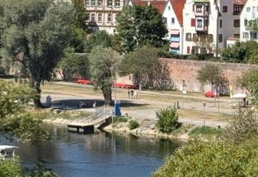 neu möblierte 2-Zimmer-City-Wohnung mit Traumblick auf Donau und Altstadt von Ulm