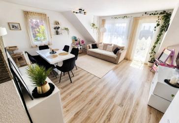 4-Zimmer-Maisonettewohnung mit Balkon, Studio und TG-Stellplatz in begehrter Lage von Stein (Privat, ohne Makler)