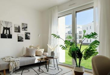Erstbezug! Hochwertige 3-Zimmer-Wohnung am Stadtwald