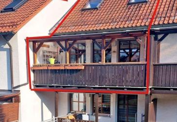 Wohnen auf 2 Etagen, 4 Zimmer mit Balkon und Garage - ruhige Wohnlage!