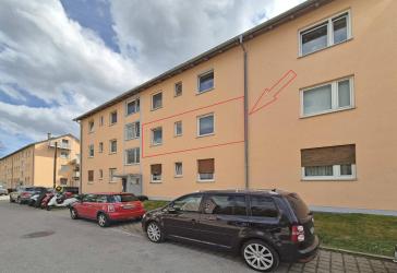 Charmante, vermietete 3-Zimmer-Wohnung mit Balkon in Lagerlechfeld