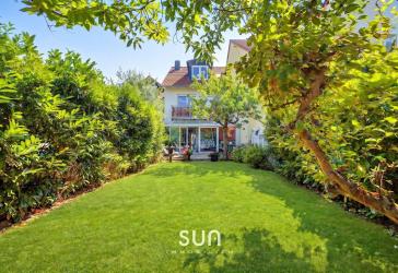 VON GARTENIDYLLE UMGEBEN, VON LANDSCHAFT GEPRÄGT - 151 m² RMH in Feldrandnähe Kalbach-Riedbergs