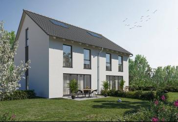 Moderne Doppelhaushälfte in bevorzugter Wohnlage von Göppingen 136 m² Wohnfläche, KfW 40 QNG, Keller, PV-Anlage und Garten