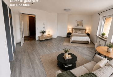Modernes Studio-Appartement mit traumhafter Dachterrasse in begehrter Lage von Neusäß.