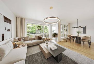 Charmante 3 Zimmer Wohnung mit zwei Balkonen nahe der Skischanze