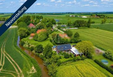 Einfamilienhaus mit Gartenidylle und Einliegerwohnung in Feldrandlage von Nesse