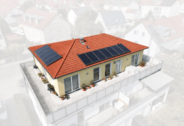 Penthousewohnung mit Dachterrasse und Aufzug in Ingolstadt-Haunwöhr