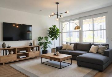 Provisionsfrei, zentral, grün. 3 Zimmer Wohnung am Arnulfpark.