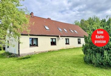 HORN IMMOBILIEN ++ Einfamilienhaus mit separater Einliegerwohnung in Brüssow