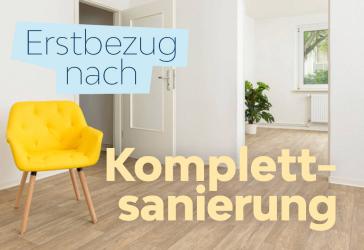 Frisch renovierte 4-Zimmerwohnung in familienfreundlicher Lage mit Südbalkon