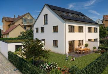 Neubau Doppelhaushälften mit Garage in Regensburg-Keilberg