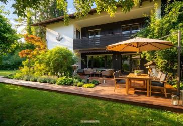 Naturidylle und City-Nähe: Familienhaus mit großem Garten