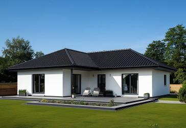 NEUBAU Winkelbungalow in Demen für die ganze Familie
