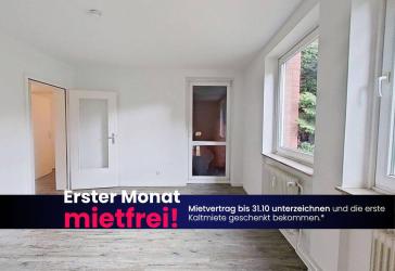 Die Blätter fallen, Ihre Miete auch - 1 NKM ALS EINZUGSGESCHENK: Hübsche 2-Zimmer-Wohnung mit EBK und Balkon